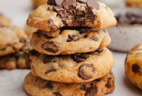 Banana Bliss Chocolate Chip Cookies