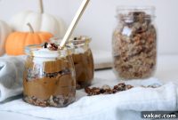 Morning Harvest Pumpkin Crumble: Deconstructed Pie with Pecan Prune