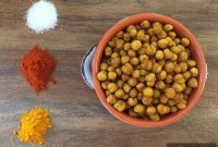 Crispy Curried Chickpeas