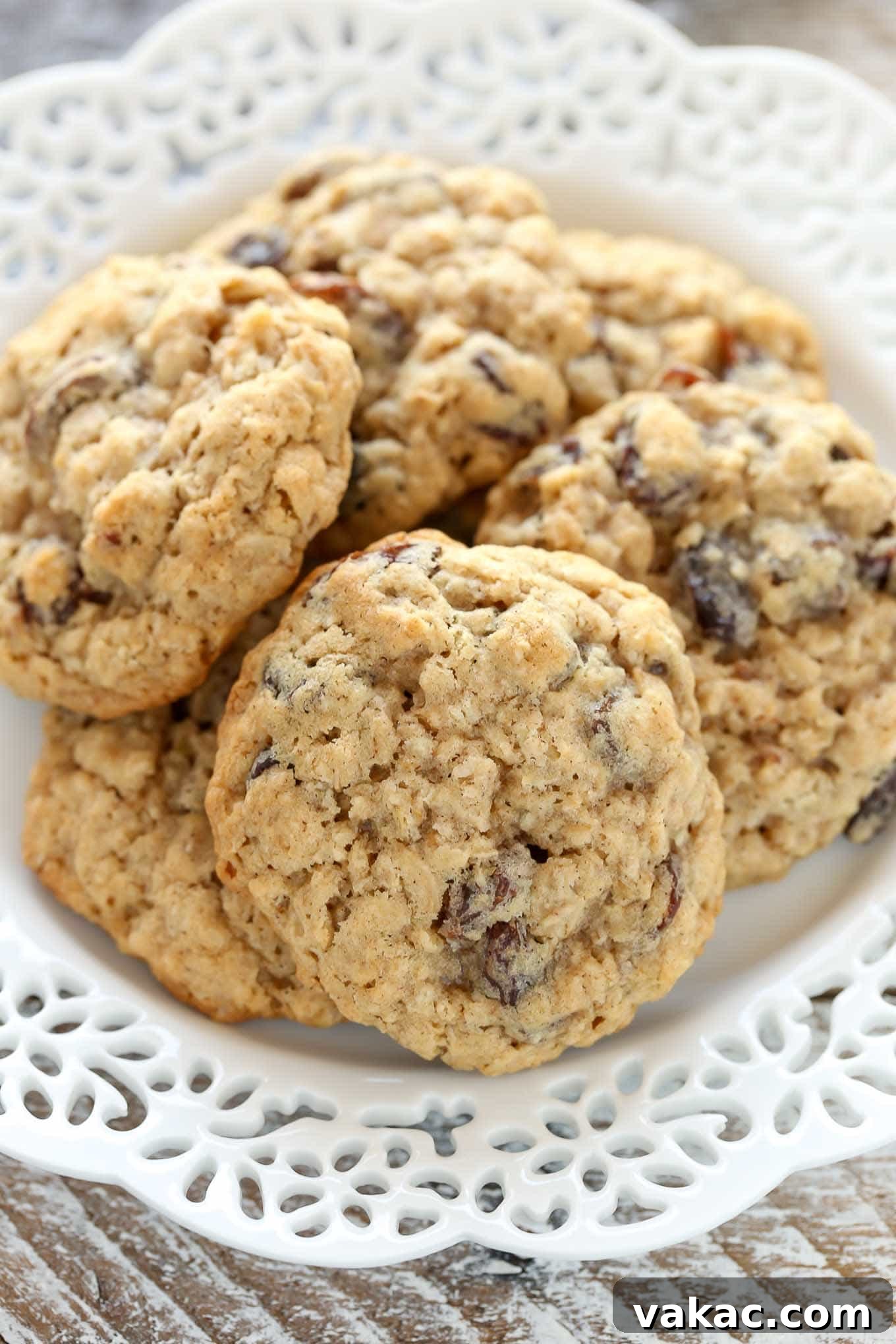 2017's Most Loved Recipes 6 These Soft and Chewy Oatmeal Raisin Cookies are super soft, thick, and loaded with oats and raisins. These cookies are easy to make and so delicious!