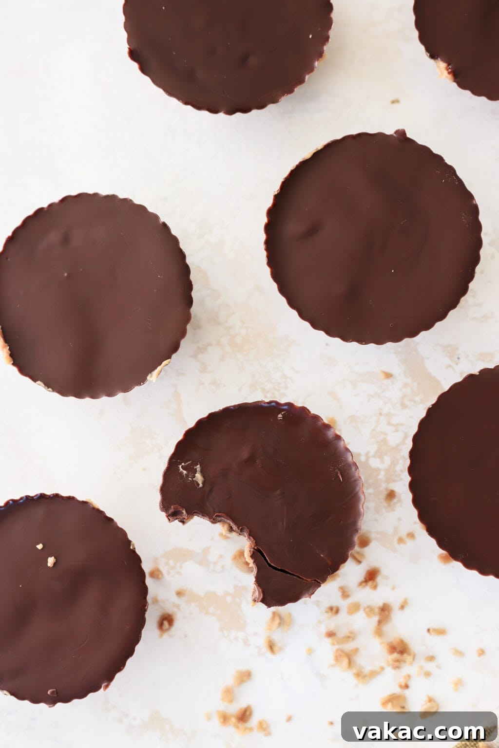 Delicious Homemade Peanut Butter and Baked Oat Cups arranged beautifully for a grab-and-go snack.