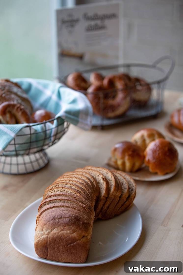 Sourdough Stars with Red Star 3 An assortment of freshly baked bread and pastries, showcasing the versatility of sourdough.