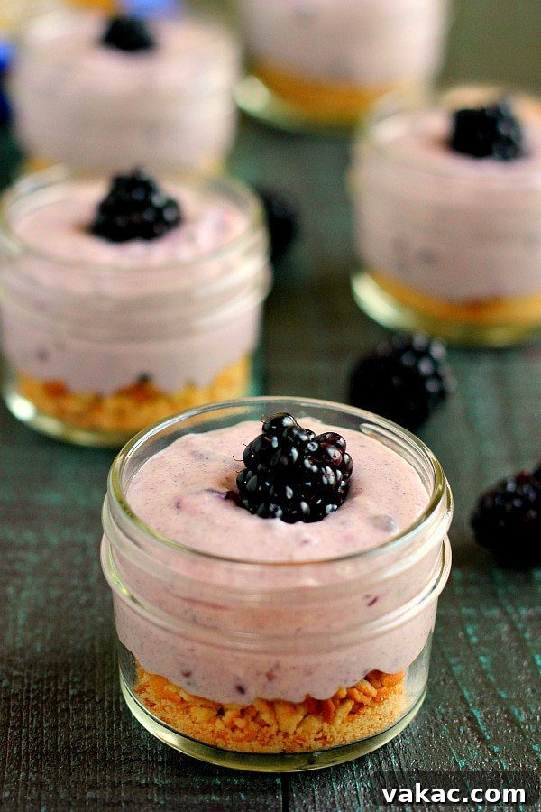 Over 20 No-Bake Treats to Beat the Summer Heat 9 No-Bake Blackberry Cheesecake, a simple and elegant cheesecake for summer