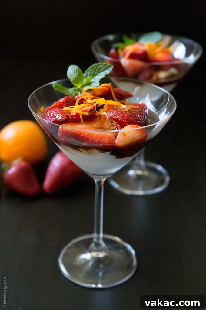 Over 20 No-Bake Treats to Beat the Summer Heat 22 Balsamic Strawberries with Coconut Whipped Cream, an elegant and light fruit dessert