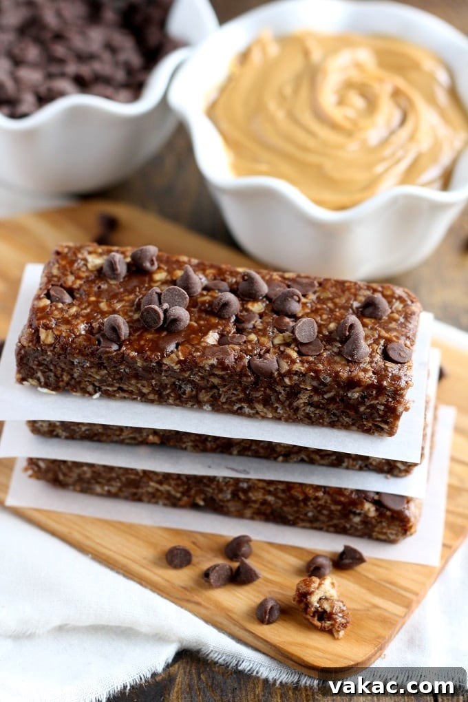 Over 20 No-Bake Treats to Beat the Summer Heat 14 No-Bake Chocolate Peanut Butter Granola Bars, healthy and satisfying snack bars