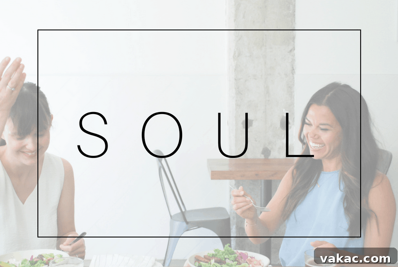 Crafting Food That Nourishes the Soul 4 Image representing the Soul pillar: people sharing a meal, emphasizing connection and joy.