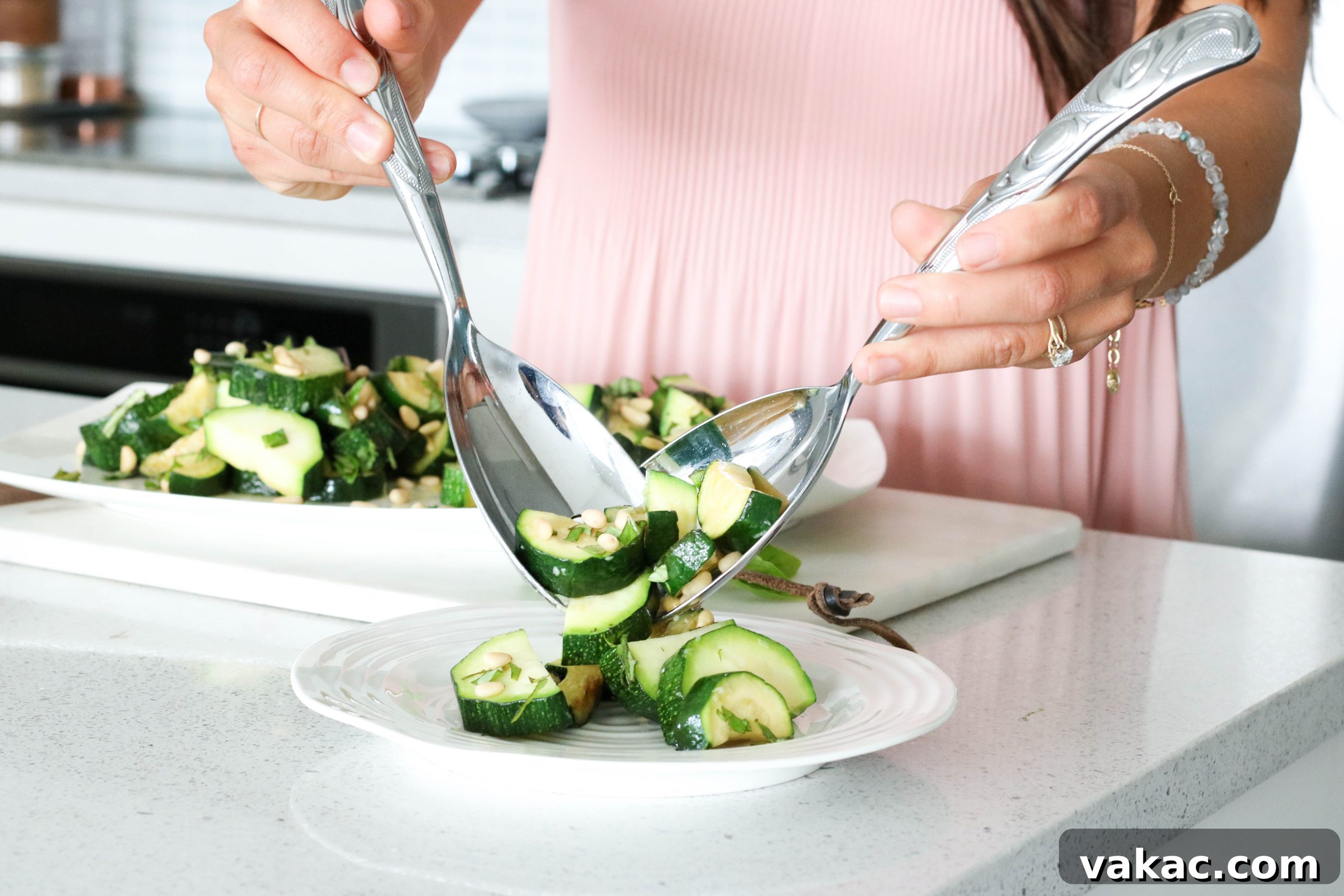 Sauteed Zucchini with Basil and Pine Nuts Sauteed Zucchini with Basil and Pine Nuts