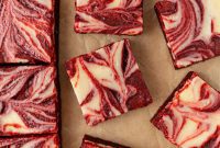 Crimson Cheesecake Brownie Bliss