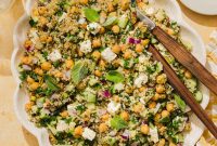Protein-Packed Chickpea and Quinoa Salad with Feta