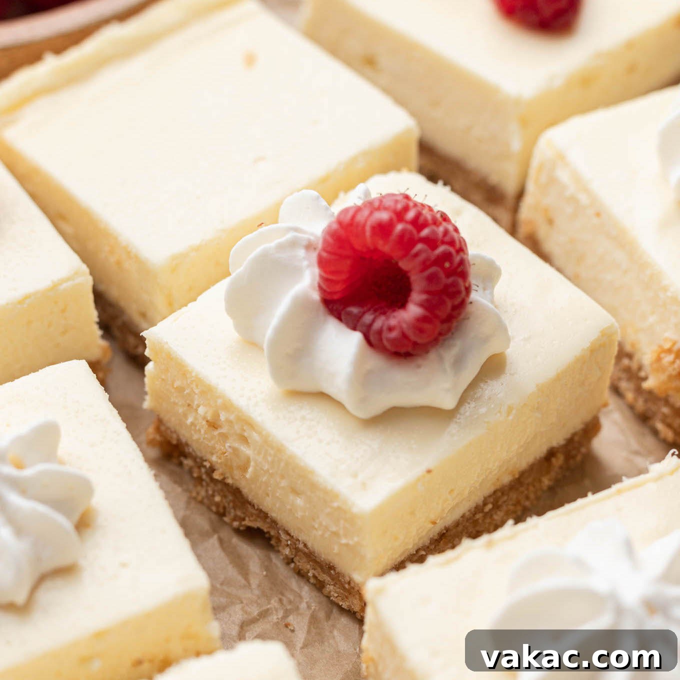 Classic cheesecake bars thumbnail